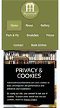 Mobile Screenshot of harwoodhousestansted.com